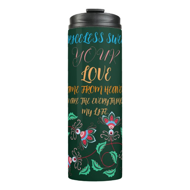 GESCHENKE FÜR MAMA, SCHWESTER, DAUGHTER, FREUND, F THERMOSBECHER (Vorderseite)