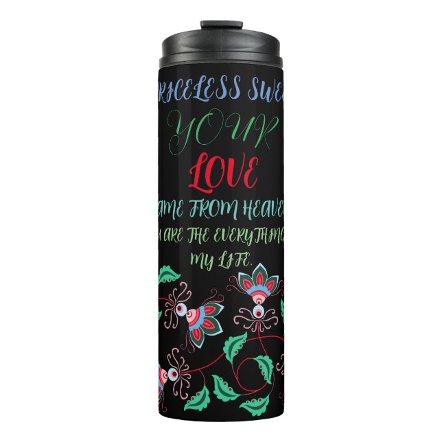 GESCHENKE FÜR MAMA, SCHWESTER, DAUGHTER, FREUND, F THERMOSBECHER (Vorderseite)