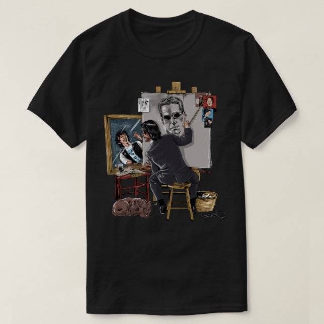 Geschenke für Männer Keanu Art reeves Geschenke fü T-Shirt (Design vorne)