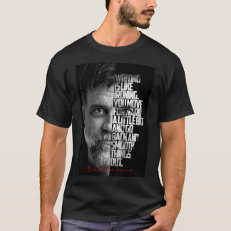 Geschenke für Männer Schwarz und Weiß Paul Thomas  T-Shirt