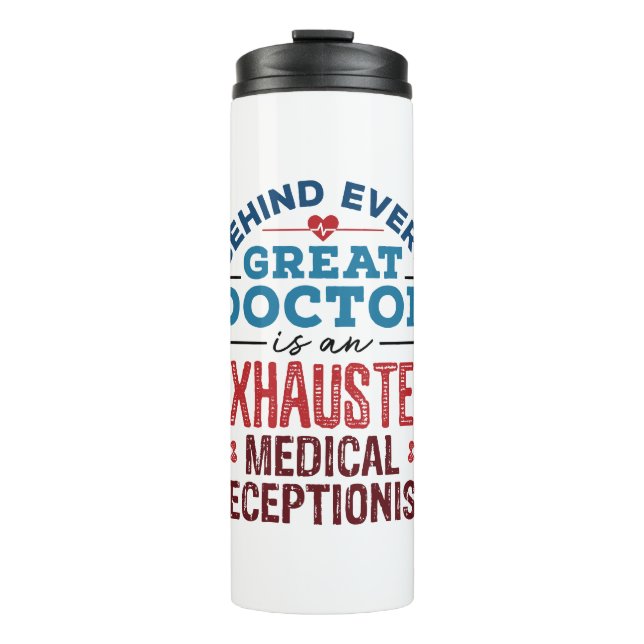 Geschenke für medizinische Rezeptionisten Thermosbecher (Vorderseite)