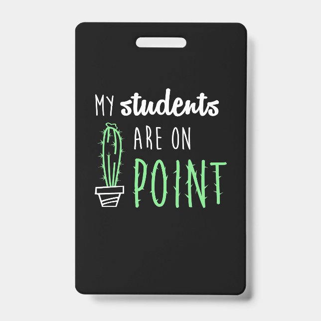 Geschenke für meine Schüler Ausweis (Vorderseite)