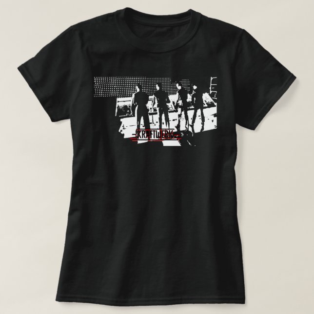 Geschenke für Men Electronic Kraftwerk Music Graph T-Shirt (Design vorne)