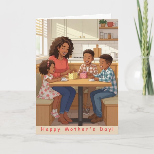 Geschenke für Mutti zum Muttertag Karte (Vorderseite)