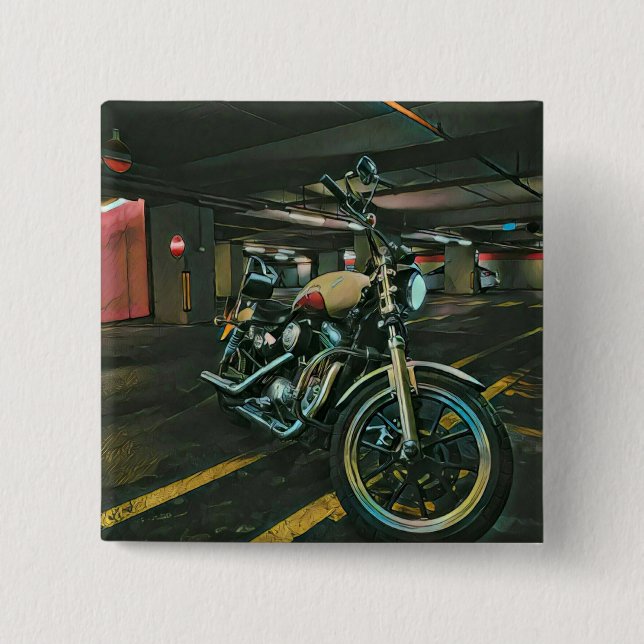 Geschenke für neue Motorradfahrer Button (Vorderseite)
