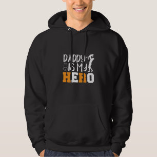 Geschenke für Papa Daddy ist mein Held Hoodie