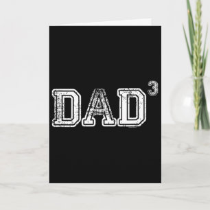 Geschenke für Papa, Vater von 3, drei Geschenke zu Karte