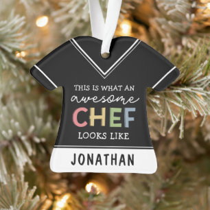 Geschenke für Phantastische Koch nach Maß Bester Ornament