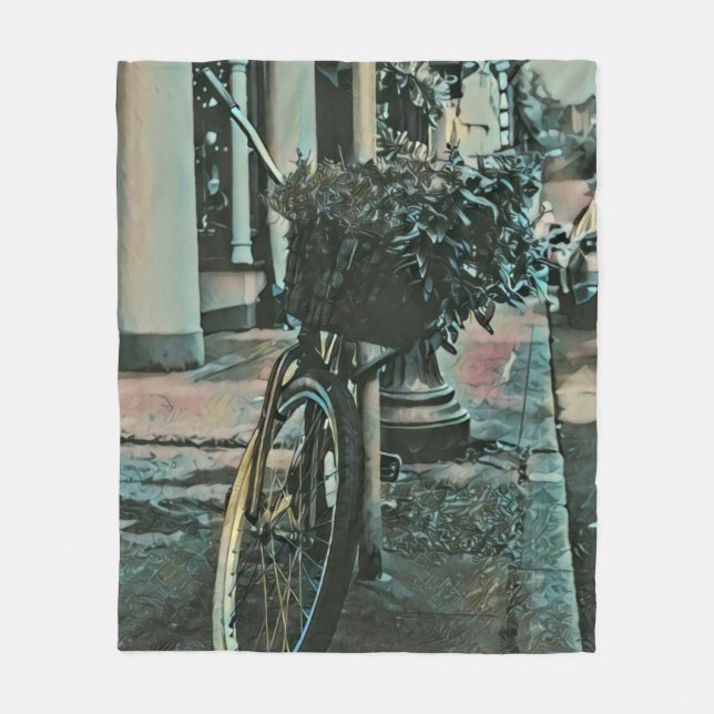 Geschenke für Radfahrer 2022 Fleecedecke (Vorderseite)