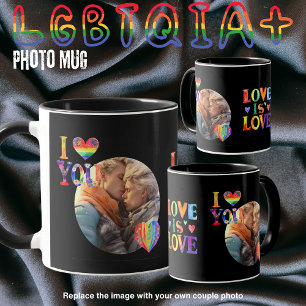 Geschenke für schwule Trans LGBTQIA Paare Personal Tasse
