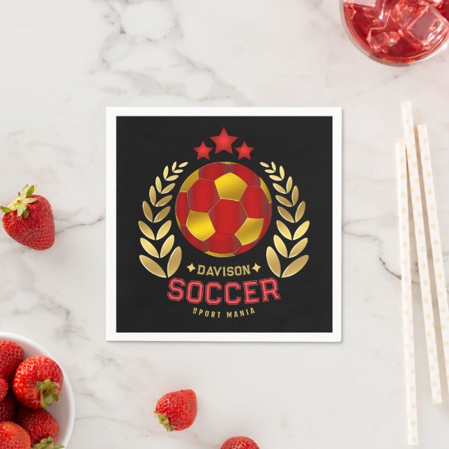 Geschenke für Sportliebhaber Serviette (Beispiel)
