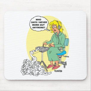 Geschenke für Stenografen Mousepad