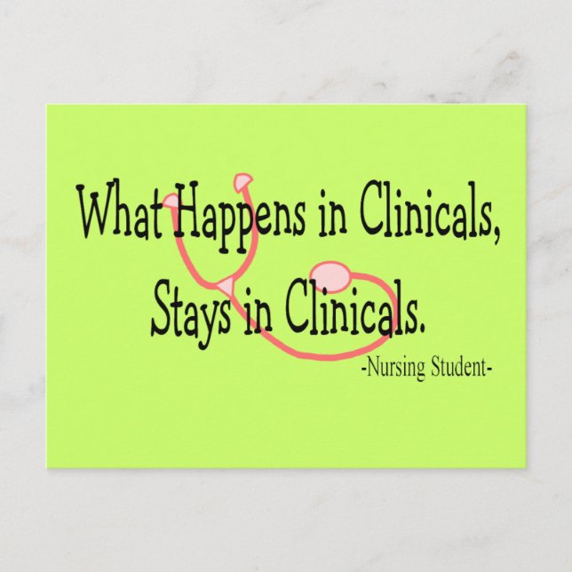 Geschenke für Studierende Postkarte (Vorderseite)