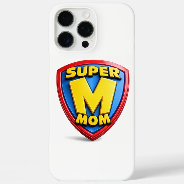 Geschenke für Super-Mütter Case-Mate iPhone Hülle (Rückseite)