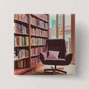 Geschenke für Teenager-Buchliebhaber Button