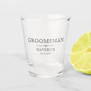 Geschenke für Trauzeugen Männliche Hochzeitsgesell Schnapsglas