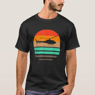 Geschenke für Vintage-Hubschrauberpiloten, Piloten T-Shirt