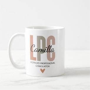 Geschenke für zugelassene Berufsberater, LPC-Thera Kaffeetasse
