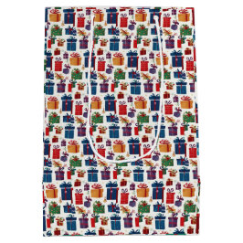 Geschenke Galore Mehrfarbigkeit Mittlere Geschenktüte