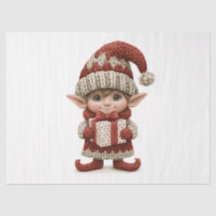 Geschenke gebender Elf-Junge