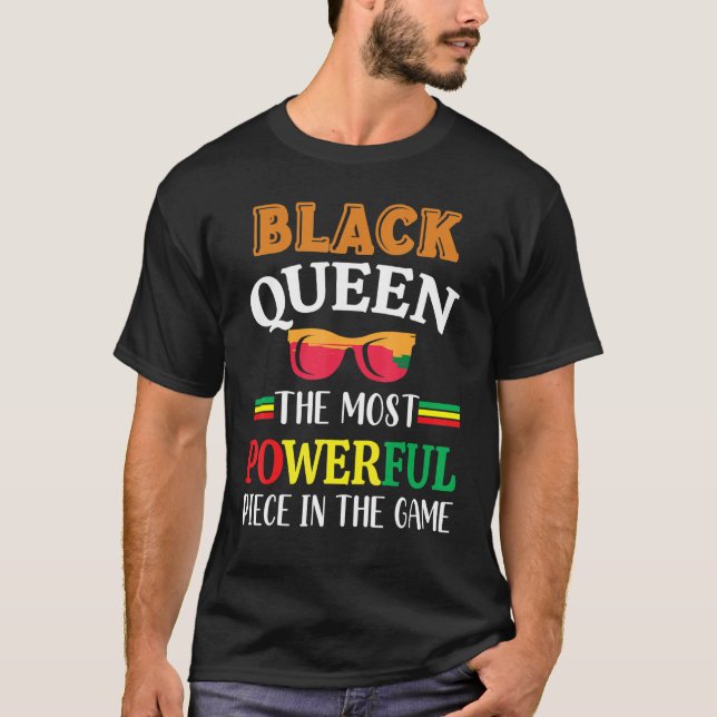 Geschenke Idee für Black History Awareness Monat F T-Shirt (Vorderseite)