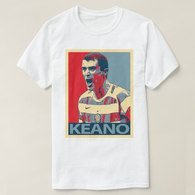 Geschenke Idee Roy Keane Artwork The King T Shirt  (Design vorne)