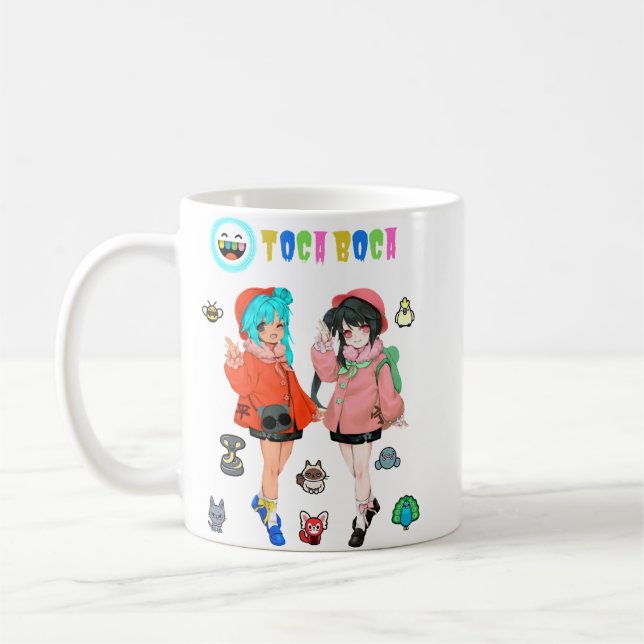 Geschenke Idee Toca Kind Boca Freundliche Liebe Si Kaffeetasse (Links)
