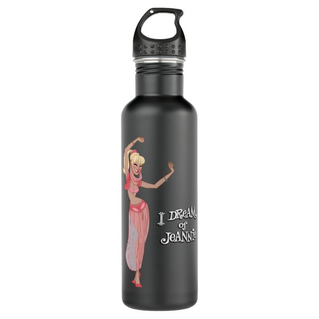 Geschenke Idee träumen Jeannie Great Geschenk Edelstahlflasche (Vorderseite)