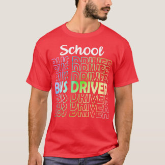 Geschenke Ideenmagie Cartoon Schule Bus Kinder Lie T-Shirt