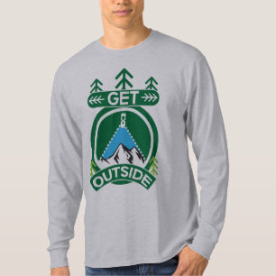 Geschenke im Freien Männer Frauen In die Wildnis T-Shirt