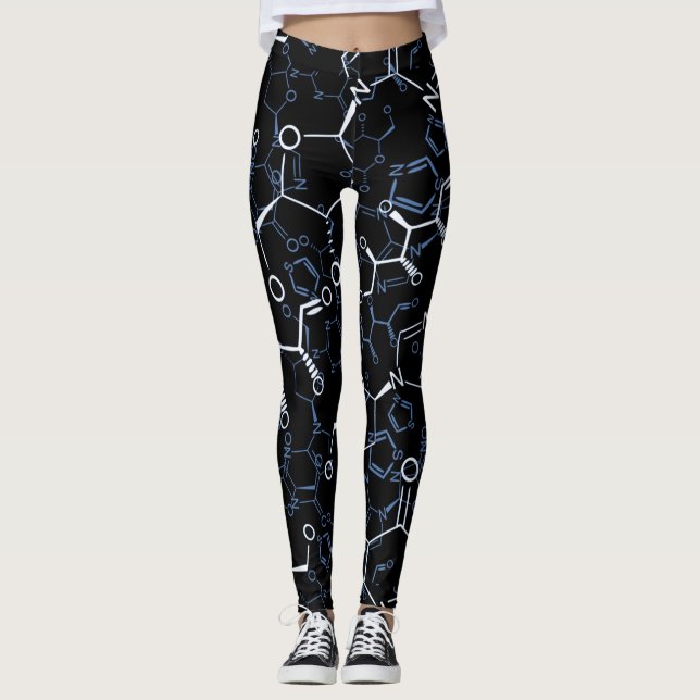 Geschenke in der chemischen Formel Leggings (Vorderseite)