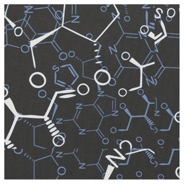 Geschenke in der chemischen Formel Stoff (Nahaufnahme)