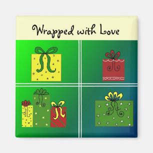 Geschenke in Hübschen Schriften Magnet