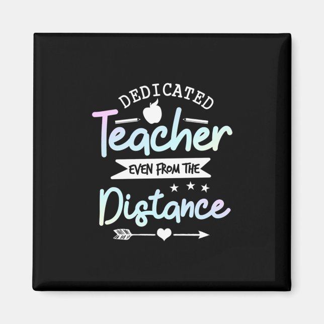 Geschenke Lehrer | Abstand des Lehrers Magnet (Vorne)