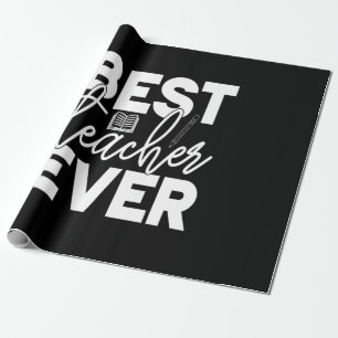 Geschenke Lehrer   Bester Lehrer je Geschenkpapier