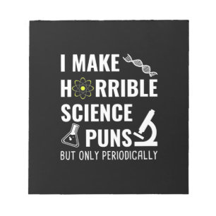 Geschenke Lehrer   Chemie I Make Horrible Notizblock