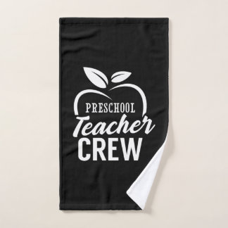 Geschenke Lehrer | Crew für Lehrkräfte im Vorschul Handtuch