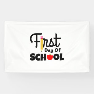 Geschenke Lehrer   Erster Schultag Banner