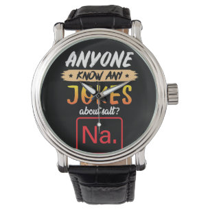 Geschenke Lehrer Jeder kennt irgendwelche Witze Armbanduhr