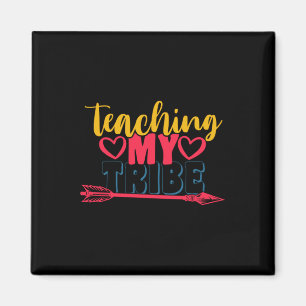 Geschenke Lehrer Mein Stamm lehren Magnet