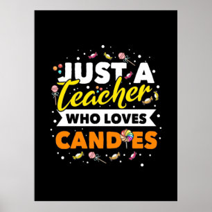 Geschenke Lehrer Nur ein Lehrer, der Lieben für Poster