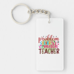 Geschenke Lehrer Problem Solver Match Lehrer Schlüsselanhänger