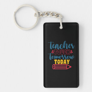 Geschenke Lehrer Touch Lehrer morgen Schlüsselanhänger