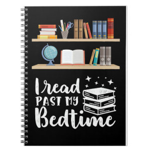Geschenke lesen Ich habe mein Bedtime gelesen Notizblock