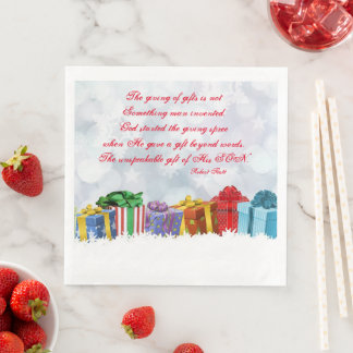 Geschenke Machen Sprüche Weihnachten Serviette