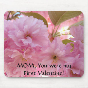 Geschenke MAMA Rosa Blüten Geburtstag Valentine Ge Mousepad