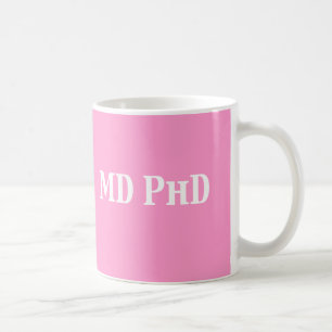 Geschenke MD PhD Kaffeetasse