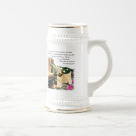 Geschenke mit weichem Rad Terrier Art Bierglas