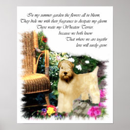 Geschenke mit weichem Rad Terrier Art Poster