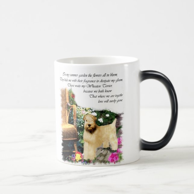 Geschenke mit weichem Rad Terrier Art Verwandlungstasse (Rechts)